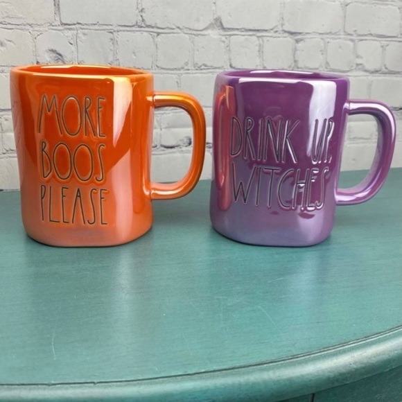 Rae Dunn Dining Rae Dunn Halloween Mug Set Drink Up Witches More